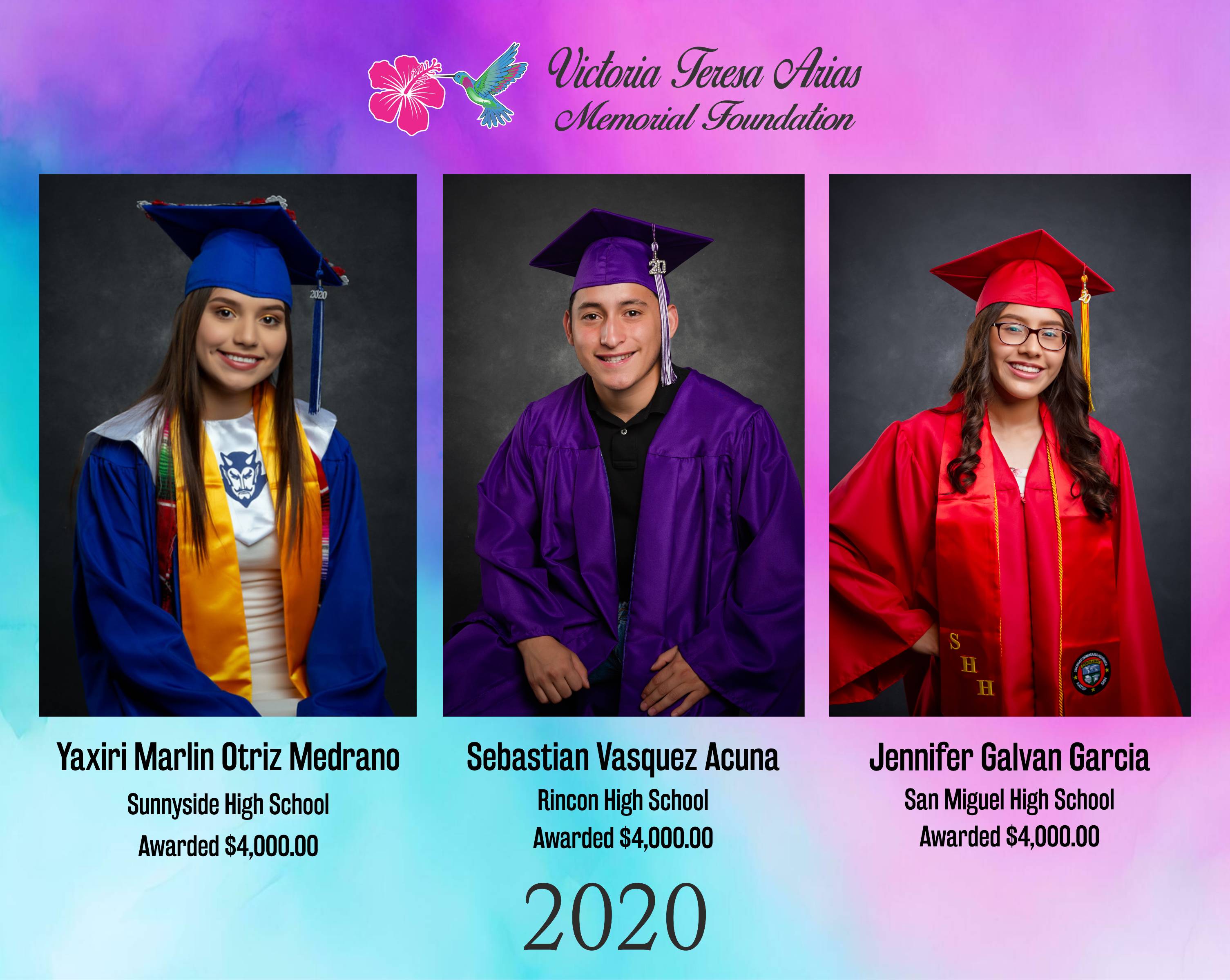 2020 Scholarship Winners