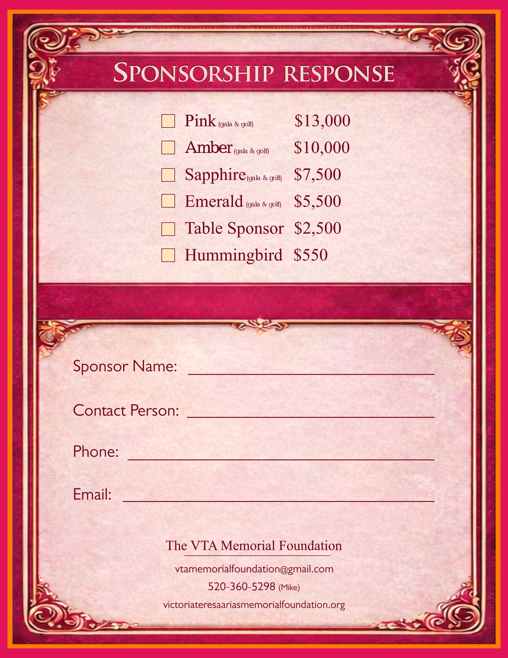 Sponsor Opportunities Image